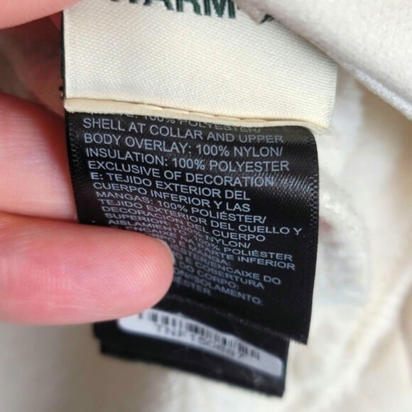 The North Face Rosie Sherpa Pullover Jacket in Mauve/Cream, sz XL - Picture 7 of 16